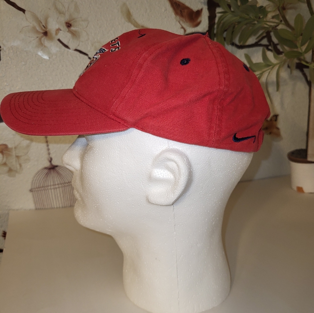 Nike Houston Rockets Cap Red Adjustable Strap - Picture 6 of 8